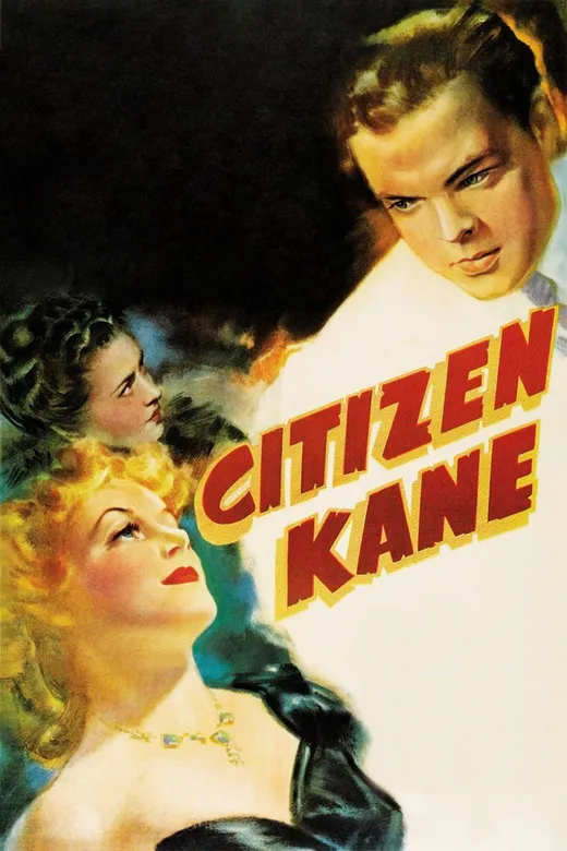 映画『市民ケーン』（1941）の劇場ポスター — オーソン・ウェルズ監督・主演