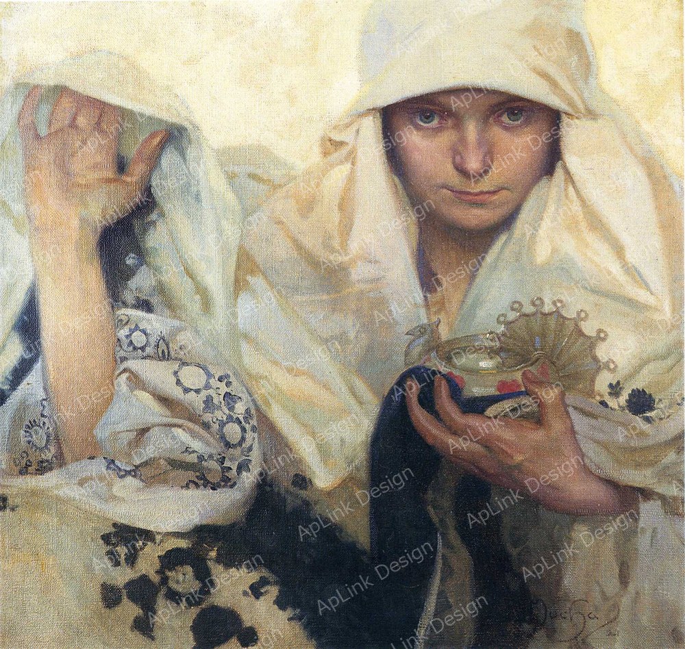 運命を暗示する晩年の女性像 — 《運命》（Fate）。Wikimedia Commons所蔵のパブリックドメイン画像。