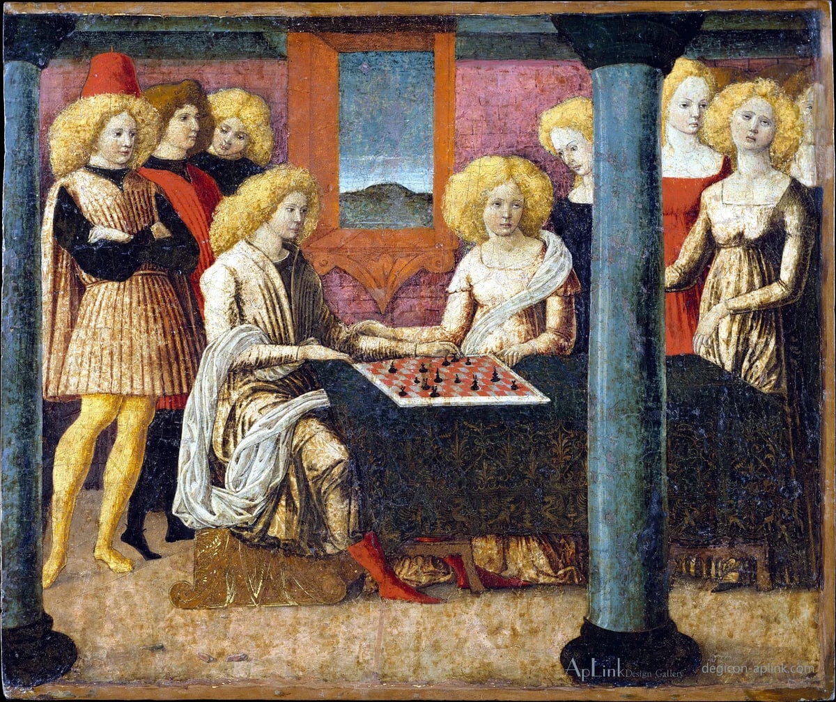 The Chess Players — パリの古写真