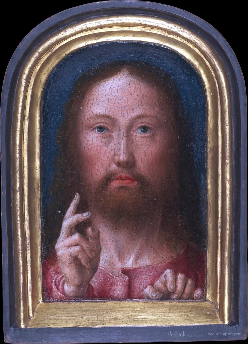 Christ Blessing — パリの古写真