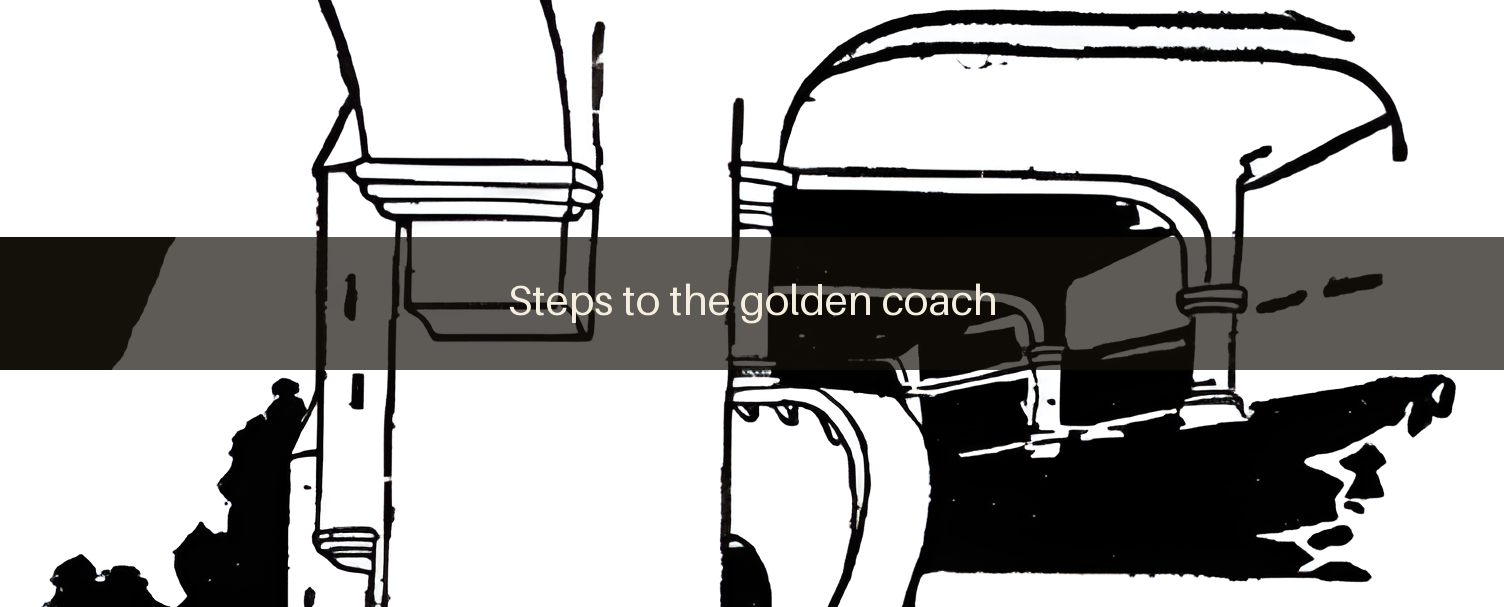 Steps to the golden coach — マグ（ラップ） texture