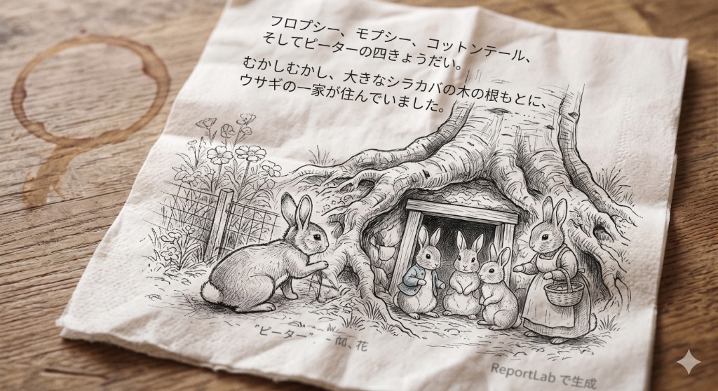 ピーターラビットのおはなし — 表紙イラスト